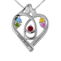 Birthstone Mother's Necklace