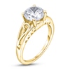 Thumbnail Image 2 of Diamond Solitaire Scroll Engagement Ring 2 ct tw Round 14K Yellow Gold (I2/I)