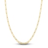 Thumbnail Image 1 of Solid Paperclip Chain Necklace 18K Yellow Gold 18&quot; 3.8mm