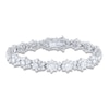 Thumbnail Image 0 of Diamond Tennis Bracelet 8 ct tw Round 14K White Gold 7.25"