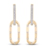 Thumbnail Image 1 of Diamond Dangle Earrings 1/10 ct tw Round 14K Yellow Gold