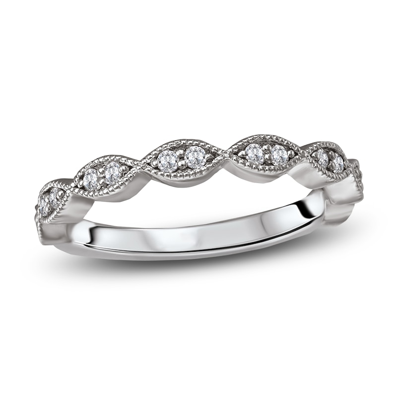 Main Image 1 of Diamond Anniversary Band 1/5 ct tw Round 14K White Gold