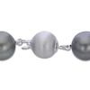 Thumbnail Image 2 of Tahitian Freshwater Cultured Pearl Necklace 14K White Gold 18&quot;