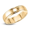 Thumbnail Image 2 of Men's High-Polish Wedding Band 14K Yellow Gold 6.0mm