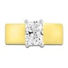 Thumbnail Image 1 of Radiant-Cut Lab-Created Diamond Ring 2 ct tw 14K Yellow Gold