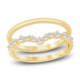 Certified Diamond Enhancer Ring 1/3 ct tw 14K Yellow Gold