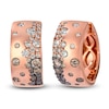 Thumbnail Image 1 of Le Vian Tramonto D'Oro Diamond Hoop Earrings 1-1/6 ct tw 14K Strawberry Gold