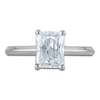 Thumbnail Image 3 of Lab-Created Radiant-Cut Diamond Solitaire Plus Engagement Ring 1-5/8 ct tw Platinum (F/VS)