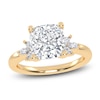 Thumbnail Image 1 of Cushion-Cut Created By Jared Studio Lab-Created Diamond Engagement Ring 3-1/6 ct tw 14K Yellow Gold