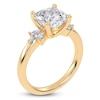 Thumbnail Image 2 of Cushion-Cut Created By Jared Studio Lab-Created Diamond Engagement Ring 3-1/6 ct tw 14K Yellow Gold