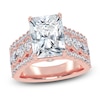 Thumbnail Image 1 of Radiant-Cut Created By Jared Studio Lab-Created Diamond Engagement Ring 4-3/4 ct tw 14K Rose Gold