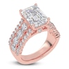 Thumbnail Image 2 of Radiant-Cut Created By Jared Studio Lab-Created Diamond Engagement Ring 4-3/4 ct tw 14K Rose Gold