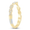 Thumbnail Image 2 of Pnina Tornai Round & Marquise-Cut Diamond Contour Twist Wedding Band 1/3 ct tw 14K Yellow Gold