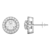 Thumbnail Image 1 of Lab-Created Diamond Earring Jackets 1/3 ct tw 10K White Gold