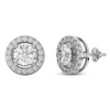 Thumbnail Image 2 of Lab-Created Diamond Earring Jackets 1/3 ct tw 10K White Gold