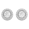 Thumbnail Image 3 of Lab-Created Diamond Earring Jackets 1/3 ct tw 10K White Gold