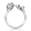 Thumbnail Image 2 of J'Lure Leaf Step-Cut Lab-Grown Diamond Engagement Ring 2-1/4 ct tw 18K White Gold