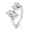 Thumbnail Image 4 of J'Lure Leaf Step-Cut Lab-Grown Diamond Engagement Ring 2-1/4 ct tw 18K White Gold
