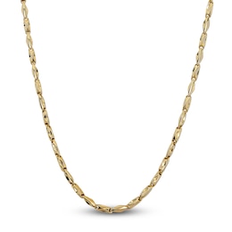 Baraka Men's Diamond Accent Chain Necklace 18K Two-Tone Gold 23.50&quot;