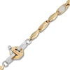 Thumbnail Image 2 of Baraka Men's Diamond Accent Chain Necklace 18K Two-Tone Gold 23.50&quot;