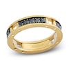 Thumbnail Image 1 of Baraka Men's Black Diamond Ring 1 ct tw 18K Yellow Gold