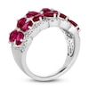 Thumbnail Image 2 of Le Vian Natural Ruby Ring 1/2 ct tw Diamonds Platinum