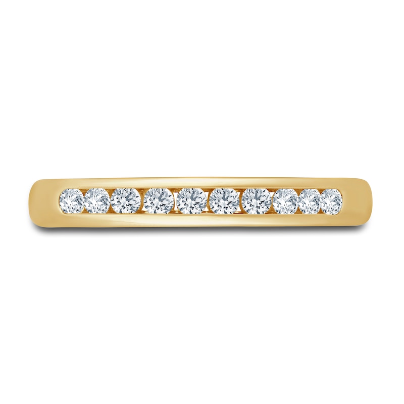 Main Image 3 of Diamond Anniversary Band 1/4 ct tw Round 14K Yellow Gold