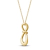 Thumbnail Image 2 of Diamond Pendant Necklace 1/4 ct tw 10K Yellow Gold