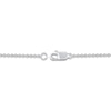 Thumbnail Image 3 of Diamond Circle Pendant Necklace 1/4 ct tw 14K White Gold