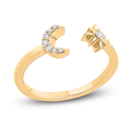 Diamond Ring 1/15 ct tw Round 10K Yellow Gold