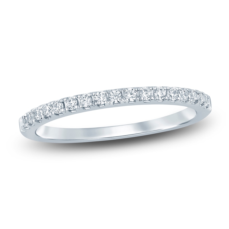 Diamond Stackable Anniversary Band 1/4 ct tw Round 14K White Gold