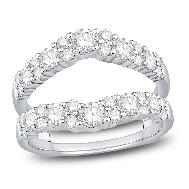 Main Image 1 of Diamond Enhancer Band 1-1/2 ct tw Round 14K White Gold