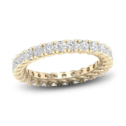 Diamond Eternity Band 1-1/2 ct tw Round 14K Yellow Gold