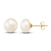 Thumbnail Image 2 of Freshwater Cultured Pearl Necklace & Earring Set 14K Yellow Gold 18&quot;