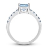 Thumbnail Image 3 of Natural Blue Topaz Ring Sterling Silver