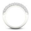 Thumbnail Image 3 of Diamond Pave Anniversary Band 1-1/2 ct tw Round 14K White Gold