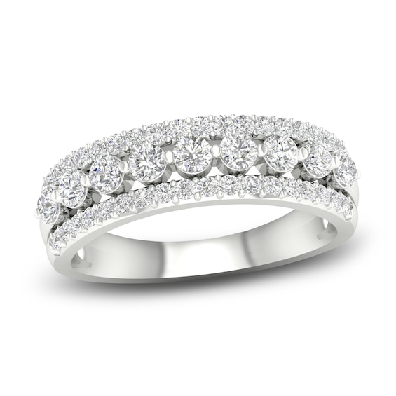 Diamond Anniversary Band 1 ct tw Round Platinum | Jared