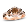 Thumbnail Image 1 of Le Vian Wrapped In Chocolate Diamond Ring 1-1/5 ct tw Round 14K Strawberry Gold