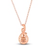 Thumbnail Image 3 of Le Vian Diamond Pendant Necklace 1 ct tw Round 14K Strawberry Gold 19&quot;