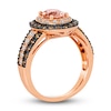 Thumbnail Image 1 of Le Vian Natural Morganite Ring 7/8 ct tw Diamonds 14K Strawberry Gold