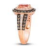 Thumbnail Image 3 of Le Vian Natural Morganite Ring 7/8 ct tw Diamonds 14K Strawberry Gold