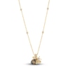 Thumbnail Image 0 of Le Vian Diamond Bumblebee Pendant Necklace 3/4 ct tw Round 14K Honey Gold 19"