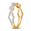 Thumbnail Image 2 of Kallati Diamond Ring 3/8 ct tw Round 14K Yellow Gold