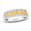 Thumbnail Image 1 of Le Vian Sunny Yellow Diamond Ring 1 ct tw Round 14K Vanilla Gold