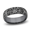 Thumbnail Image 1 of Men's Viking Compass Wedding Band Tantalum 8.0mm