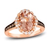 Thumbnail Image 1 of Le Vian Natural Morganite Ring 1/3 ct tw Diamonds 14K Strawberry Gold