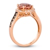 Thumbnail Image 2 of Le Vian Natural Morganite Ring 1/3 ct tw Diamonds 14K Strawberry Gold