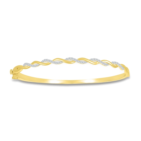 Bangle Bracelet 10K Yellow Gold