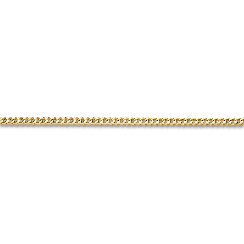 Main Image 3 of Men's Solid Franco Chain Necklace Gold Ion-Plated Stainless Steel 20&quot; 2.5mm