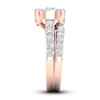 Thumbnail Image 3 of Diamond Bridal Set 2 ct tw Round 14K Rose Gold